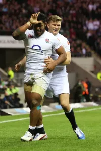 Owen Farrell Prints: England 54 Fiji 12 Print