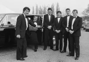 Gareth Edwards a true legend: Gareth Edwards Arrives at 1986 Rugby World Awards Print