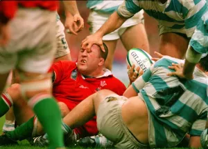 Rugby World Cup Prints: Garin Jenkins Eye Gouge Print