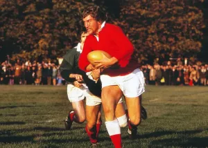 London Welsh vs. Llanelli Rugby Print 1972-73 Season