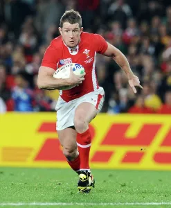 Rugby World Cup Prints: Shane Williams Rugby Print - Wales vs Australia