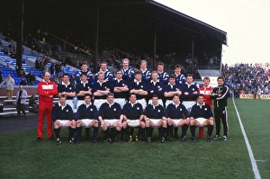 The Scotland team that defeated England to win the Grand Slam in 1990 The Scotland team that defeated England to win the Grand Slam in 1990