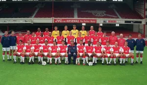 Arsenal 1997/98 Season Team Print