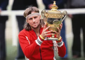 Tennis Prints: 1978 Wimbledon Champion Tennis Print