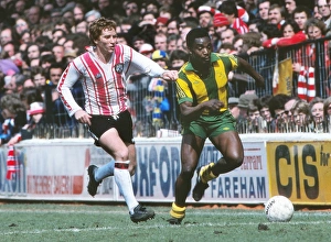 West Broms Laurie Cunningham and Southamptons Alan Ball West Broms Laurie Cunningham and Southamptons Alan Ball
