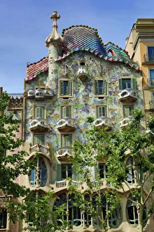 Barcelona spain/casa batllo house designed gaudi barcelona spain Barcelona spain/casa batllo house designed gaudi barcelona spain