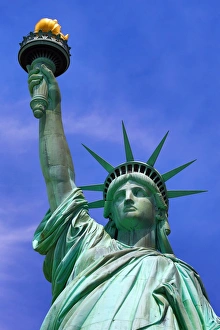 Close up of the Statue of Liberty, New York City, New York, USA Close up of the Statue of Liberty, New York City, New York, USA