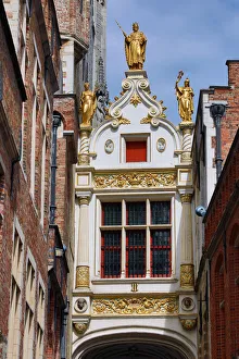 Covered arch between the City Hall, the Stadhuis, and Old Civil Registry leading into Covered arch between the City Hall, the Stadhuis, and Old Civil Registry leading into