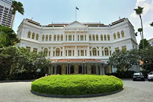 The Raffles Hotel in Singapore, Republic of Singapore The Raffles Hotel in Singapore, Republic of Singapore