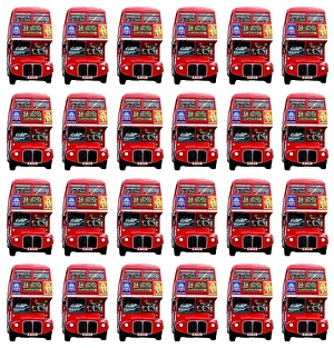 Red London Double-Decker Routemaster Bus Souvenir Red London Double-Decker Routemaster Bus Souvenir