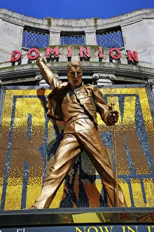 Statue of Freddie Mercury outside We Will Rock You at the Dominion Theatre, London Statue of Freddie Mercury outside We Will Rock You at the Dominion Theatre, London