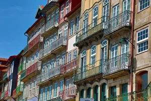 Traditional buildings and houses in Porto, Portugal Traditional buildings and houses in Porto, Portugal