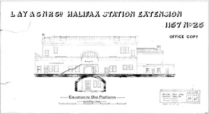 Halifax Station Print