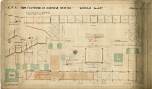 Axbridge Station Print