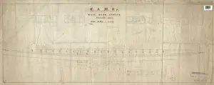 West Dean Station General Plan Print 1880