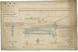 Network Rail UK Prints: Grantham Station
