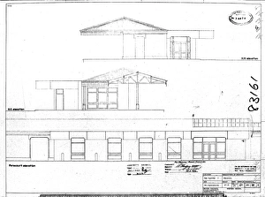 High Wycombe Station Elevation Print (1971) Microfilm Copy
