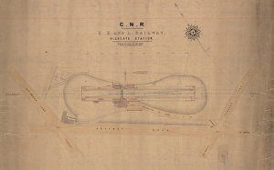 Highgate Station Plan Print