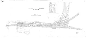 Faversham Station 1961 Print Layout Drawing