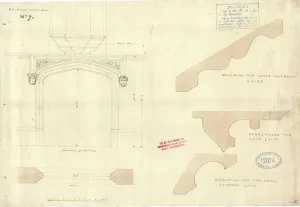 Bristol Temple Meads Station Prints: Bristol Station no. 7 Gateway Details [c1840s]