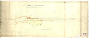 Historic Railway Infrastructure Prints: Plan of Constable Burton Station [ND]