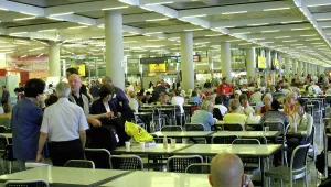 Prints of The departures level at Palma, with the catering outlets and shops Flight Prints: Palma Departures Print: Shops and Catering Outlets