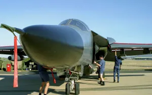 F-111 RAF F.111 Pre-flight Check Print at Avalon (Flight)