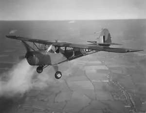 Historical Flight Photography Prints: Auster V