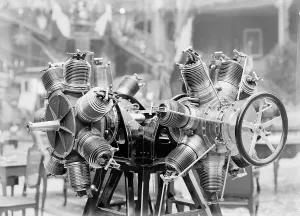Historical Prints: Gnome Gnome Engines Print 1909-1912 Flight Historical