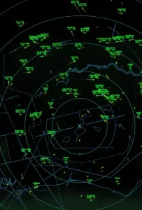 Aviation Photography Archive Prints: Radar Screen for UK