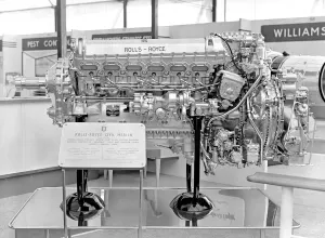 Rolls Royce Merlin Engine Print (Flight)