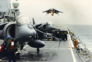 Aircraft Carrier Operations Prints: Harrier GR7 s