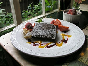 Dessert Images Prints: Chocolate dessert