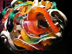Colorful Candy Prints: Jelly snakes