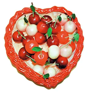 Food Photography Prints: Marzipan cherries