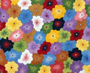 Colorful Flower Bouquet Prints: Mixed flowers