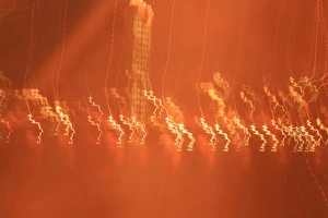 Red Lightning Print