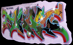 Swiss Urban Landscape Prints: Swiss Graffiti