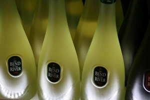 Wine Bottles Print