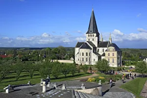 Abbey church of St. Georges, Saint-Martin-de-Boscherville, Seine-Maritime department Abbey church of St. Georges, Saint-Martin-de-Boscherville, Seine-Maritime department