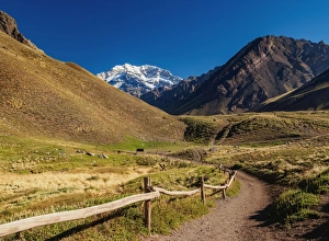 Aconcagua Mountain, Horcones Valley, Aconcagua Provincial Park, Central Andes, Mendoza Province Aconcagua Mountain, Horcones Valley, Aconcagua Provincial Park, Central Andes, Mendoza Province