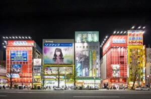 Manga Collection: Akihabara electronic town, Tokyo, Japan