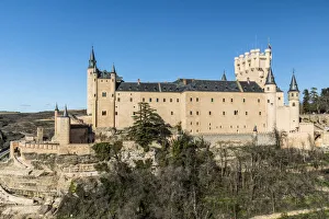 Alcazar fortress, Segovia, Castile and Leon, Spain Alcazar fortress, Segovia, Castile and Leon, Spain