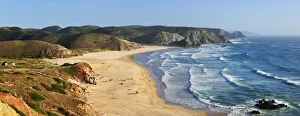 Amado beach, near Carrapateira. Algarve, Portugal Amado beach, near Carrapateira. Algarve, Portugal