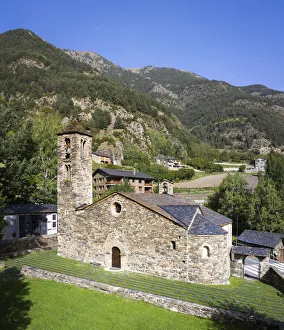 Andorra, Ordino, San Marti de la Corinada church Andorra, Ordino, San Marti de la Corinada church