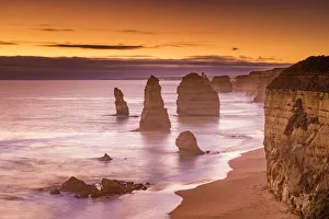 The Twelve Apostles at Sunset, Great Ocean Road, Australia The Twelve Apostles at Sunset, Great Ocean Road, Australia