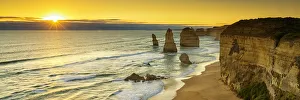 The Twelve Apostles at Sunset, Great Ocean Road, Australia The Twelve Apostles at Sunset, Great Ocean Road, Australia