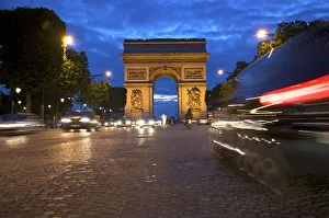 Arc de Triomphe, Champs Elysees, Paris, France Arc de Triomphe, Champs Elysees, Paris, France