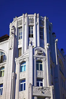 Art Deco Building on Vaci Utca, Budapest, Hungary Art Deco Building on Vaci Utca, Budapest, Hungary