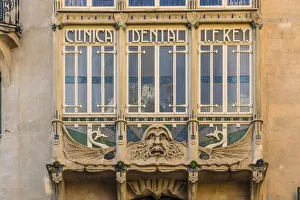 Art Nouveau architecture, Palma, Mallorca (Majorca), Balearic Islands, Spain Art Nouveau architecture, Palma, Mallorca (Majorca), Balearic Islands, Spain